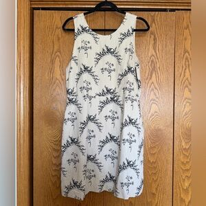 NWT GAP Cotton/linen blend Floral Mini Dress